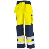 Signaal Werkbroek Blaklader 1576 Flame High Vis